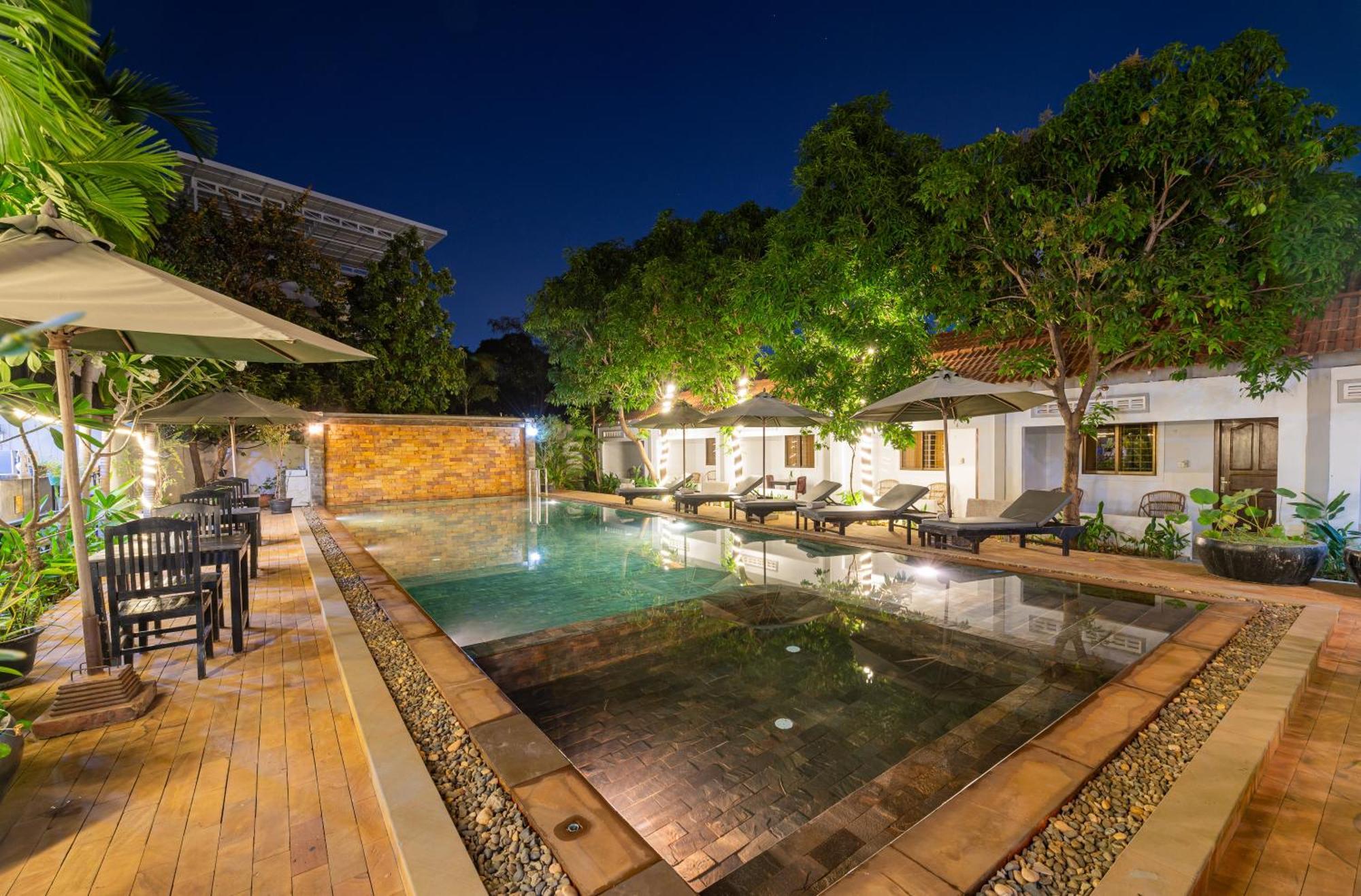 Damnak Soksan Hotel Siem Reap Exterior foto