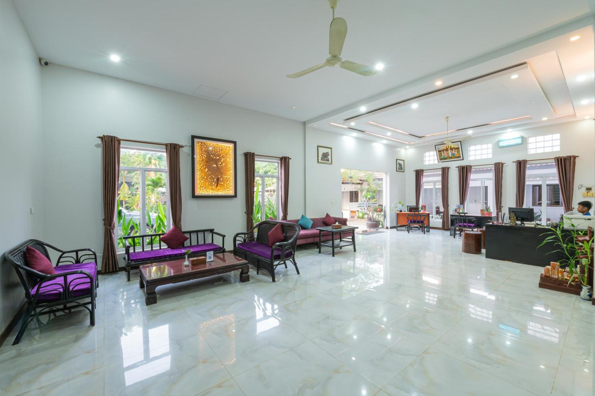 Damnak Soksan Hotel Siem Reap Exterior foto