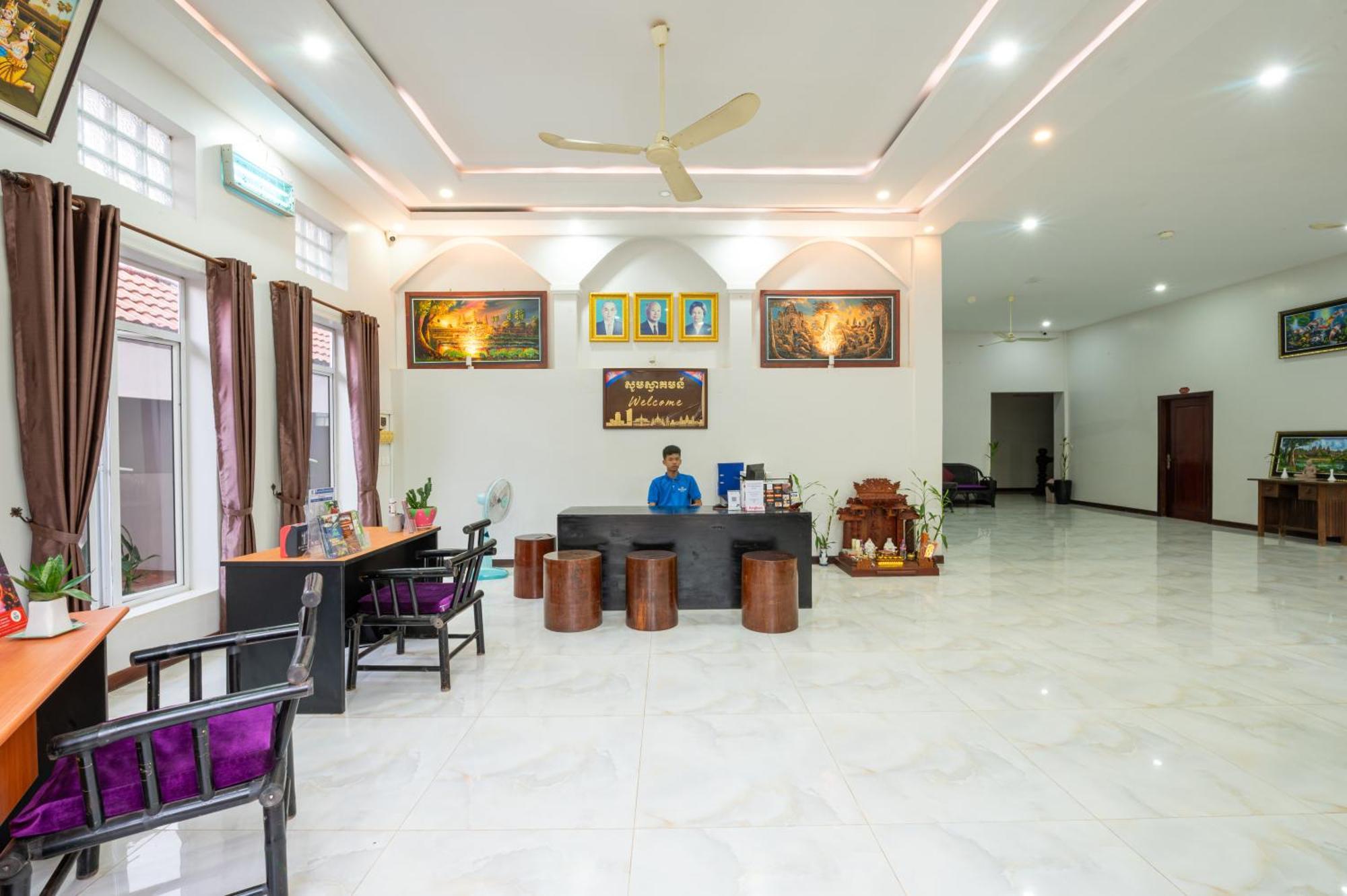 Damnak Soksan Hotel Siem Reap Exterior foto