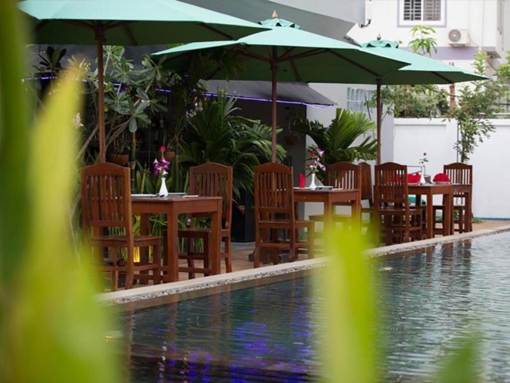 Damnak Soksan Hotel Siem Reap Exterior foto
